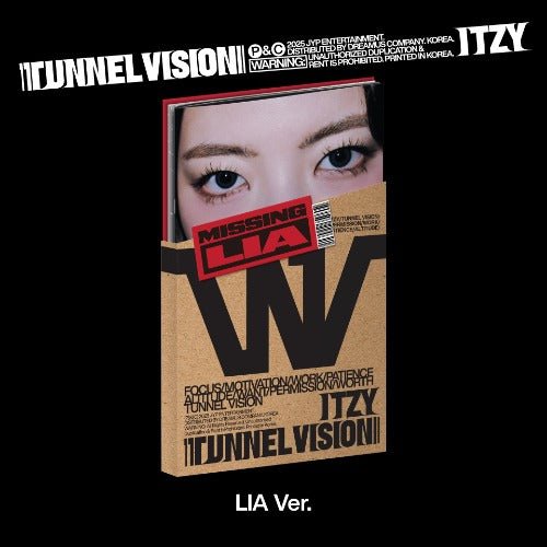 ITZY 11th Mini Album TUNNEL VISION (Member Version) – album (Lia / / ) | HobiEgo