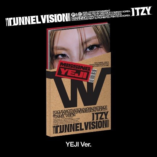 ITZY 11th Mini Album TUNNEL VISION (Member Version) – album (Yeji / / ) | HobiEgo