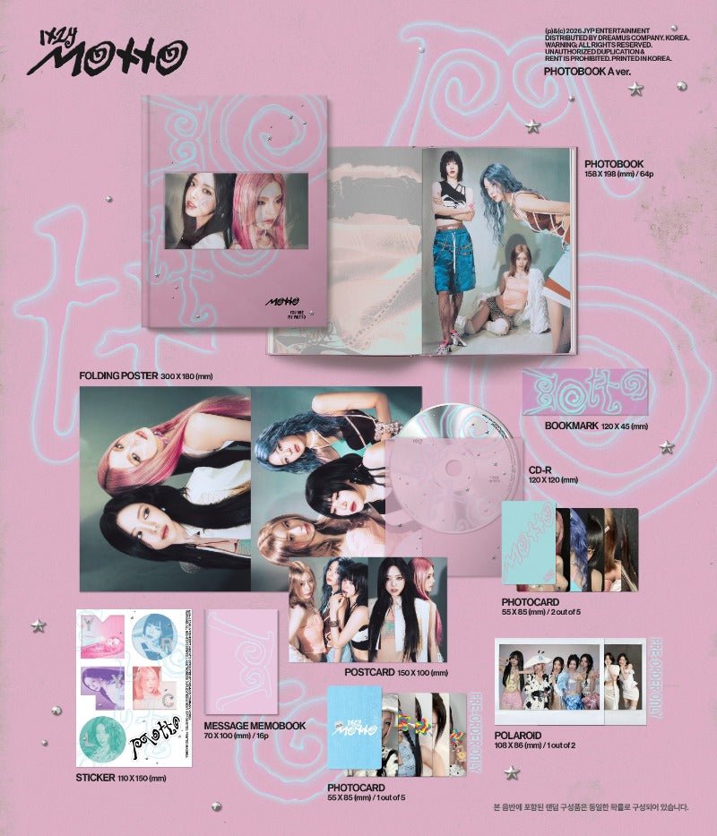 ITZY 12th Mini Album Motto (PHOTOBOOK Version) – album 8809954226274 (C / / ) | HobiEgo K - pop Shop