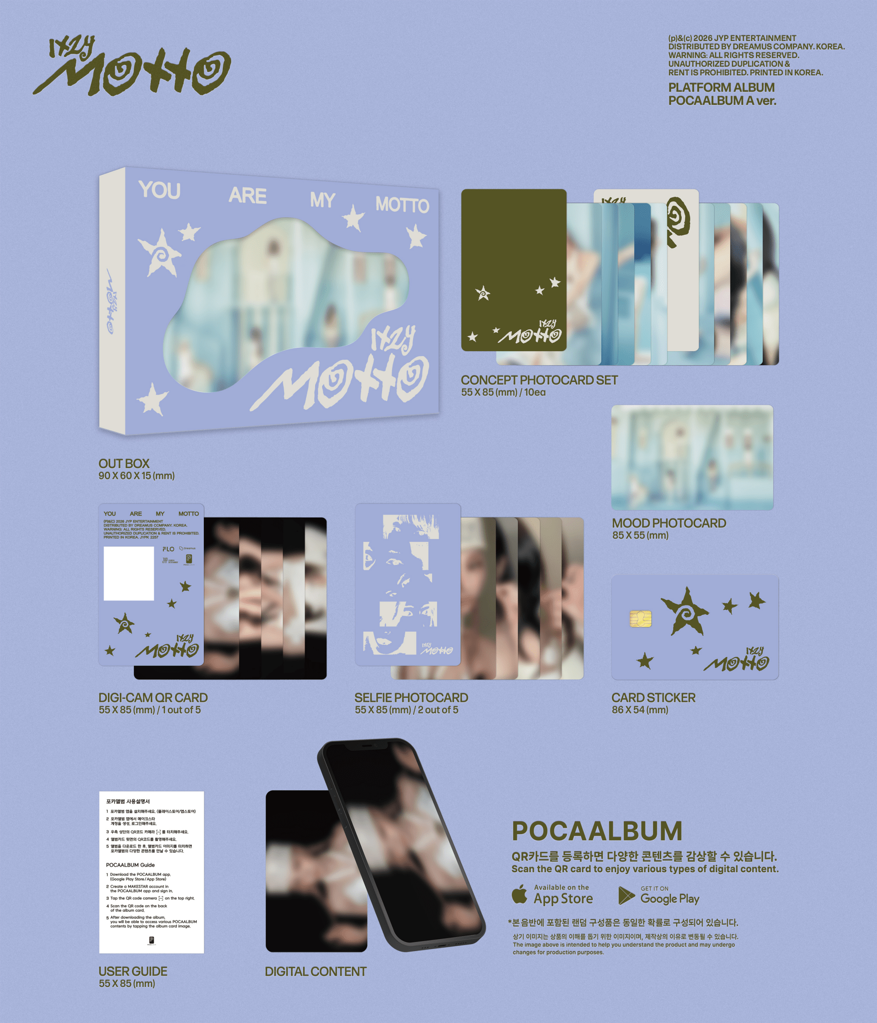 ITZY 12th Mini Album Motto (POCAALBUM Version) – album 8809954226311 (A / / ) | HobiEgo K - pop Shop
