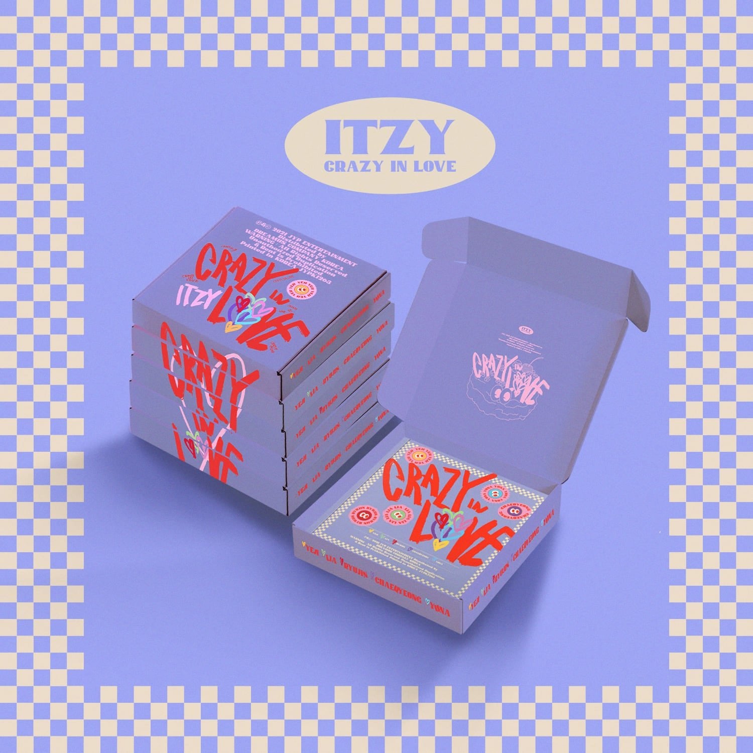 ITZY 1st Album CRAZY IN LOVE – album (ITZY / / ) | HobiEgo