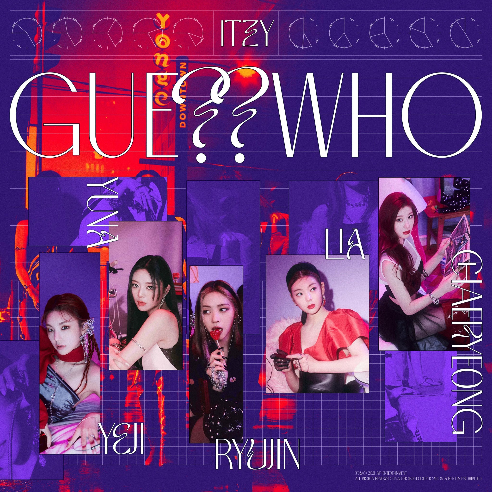 ITZY 4th Mini Album GUESS WHO – album (Day (PINK) / / ) | HobiEgo