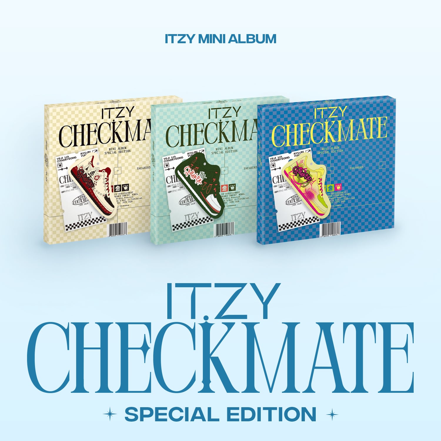 ITZY 5th Mini Album CHECKMATE (SPECIAL EDITION) – album (A (YELLOW) / / ) | HobiEgo