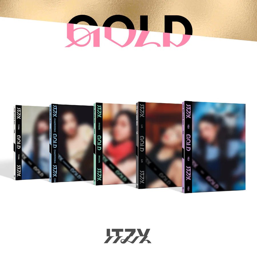 ITZY 9th Mini Album GOLD (Digipack Version) – album (Yeji / / ) | HobiEgo