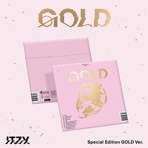 ITZY 9th Mini Album GOLD (GOLD Version Special Edition) – album ( / / ) | HobiEgo