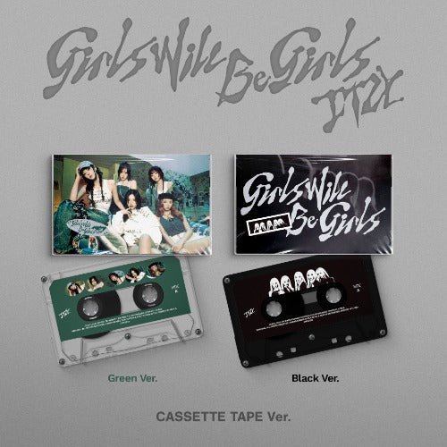 ITZY Girls Will Be Girls (Cassette Tape Version) – album (GREEN / / ) | HobiEgo