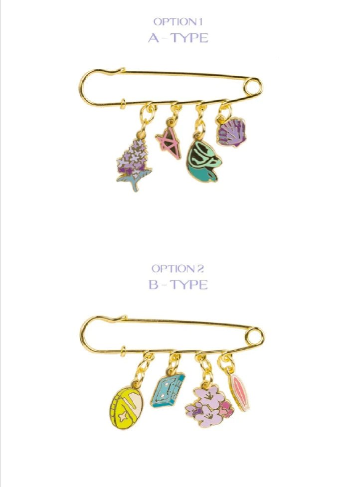 IU Lilac Charm Brooch – Jewellery (A / / ) | HobiEgo