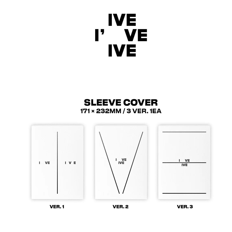 IVE 1st Full Album I've IVE – album (3 (E) / / ) | HobiEgo