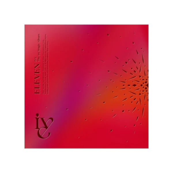 IVE 1st Single Album ELEVEN – album (2 (RED) / / ) | HobiEgo