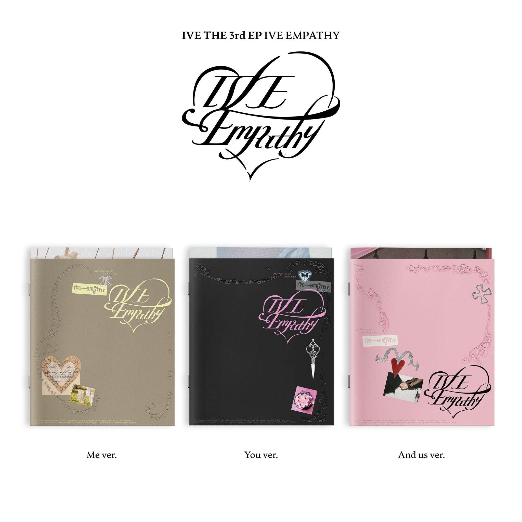 IVE 3rd EP Album IVE EMPATHY – album (Me / / ) | HobiEgo