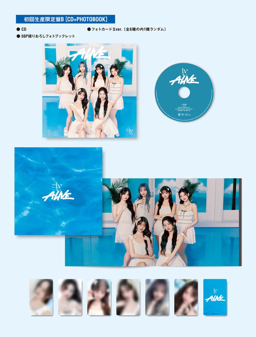 IVE ALIVE Japanese Album Limited Edition B – album ( / / ) | HobiEgo