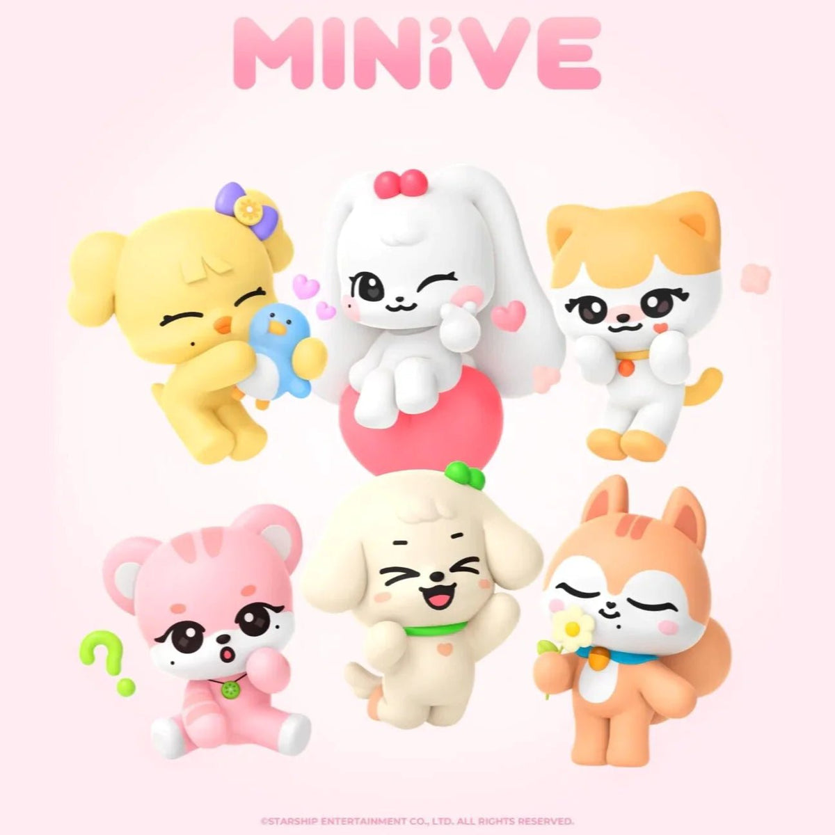 IVE MINIVE Character Plush Doll Ganganji – HobiEgo