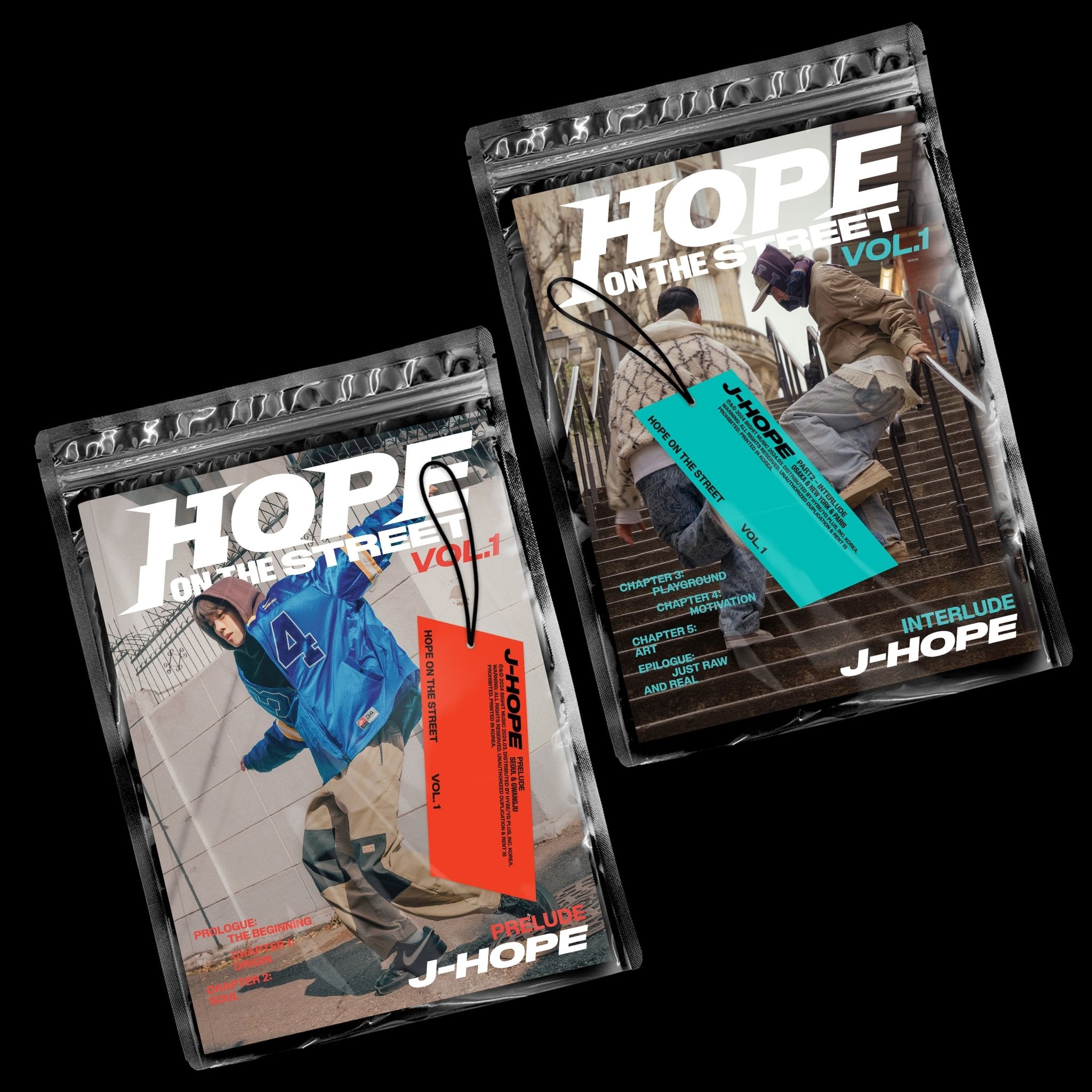 J - HOPE (BTS) HOPE ON THE STREET VOL.1 – album (PRELUDE (RED) / / ) | HobiEgo