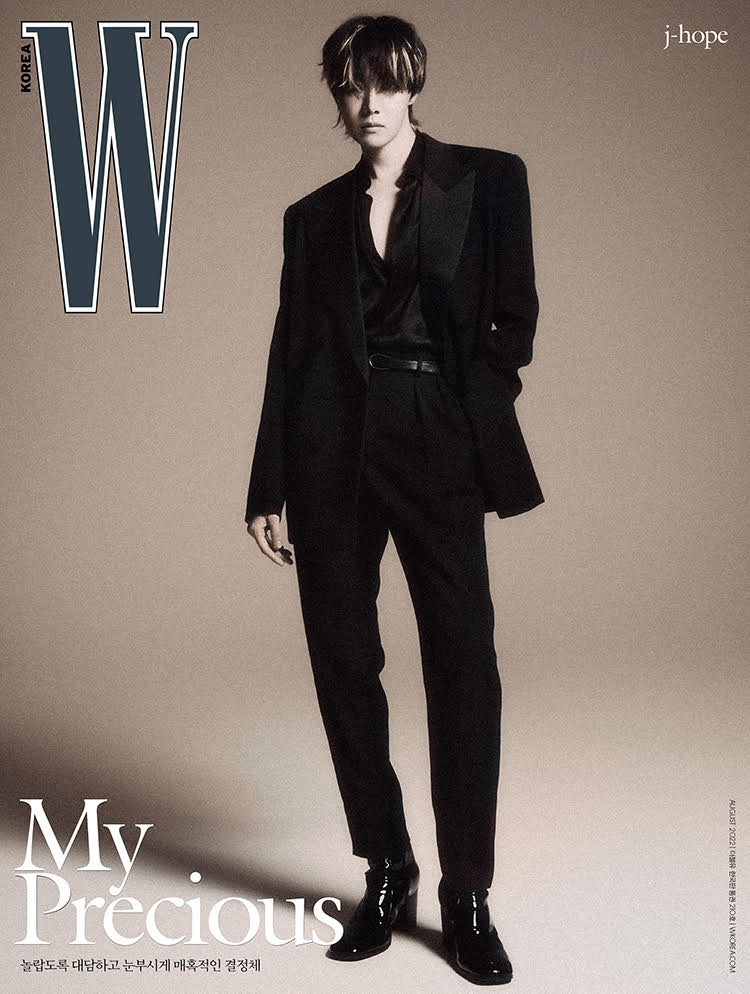 J - hope W Magazine Cover August 2022 – magazines (A / / ) | HobiEgo