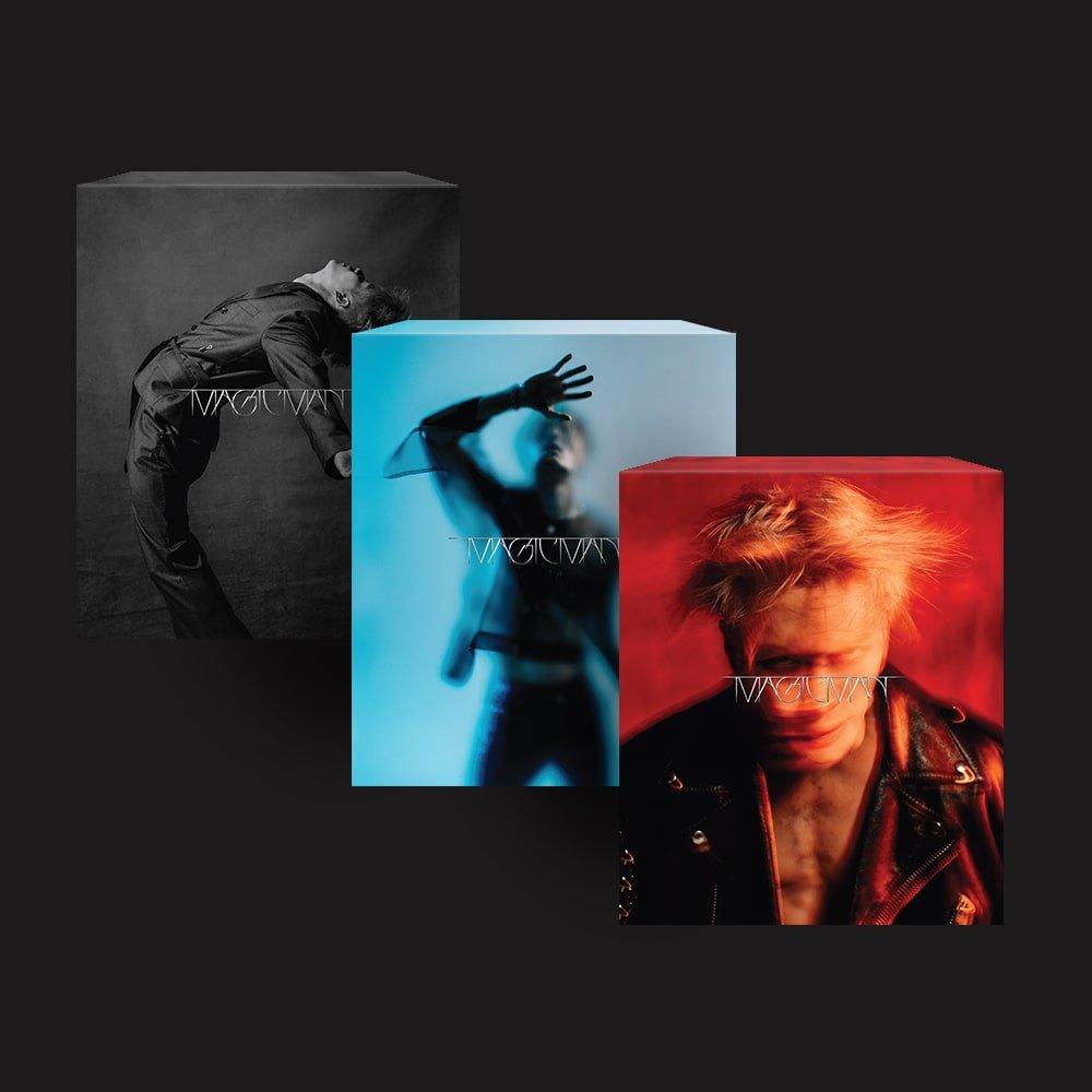 Jackson Wang 1st Full Album MAGIC MAN – album (Magic Man (Red) / / ) | HobiEgo