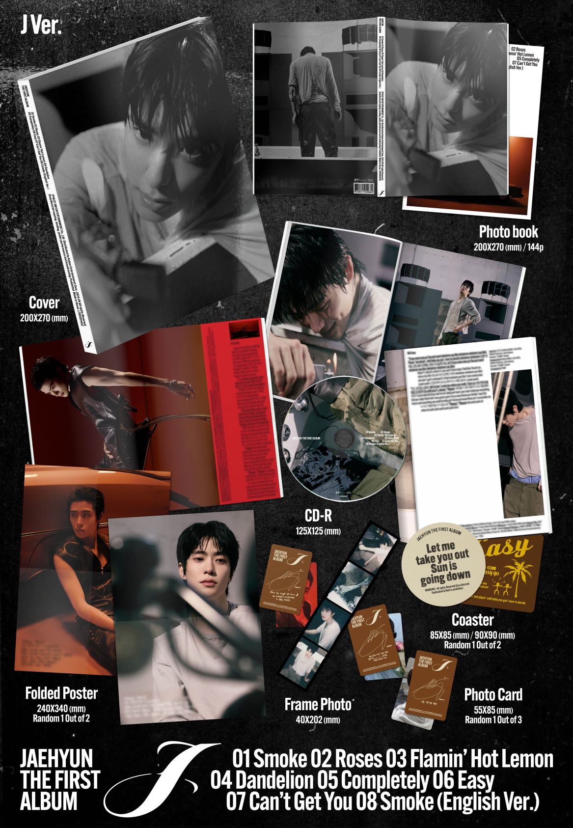 JAEHYUN 1st Album J – album ( / / ) | HobiEgo