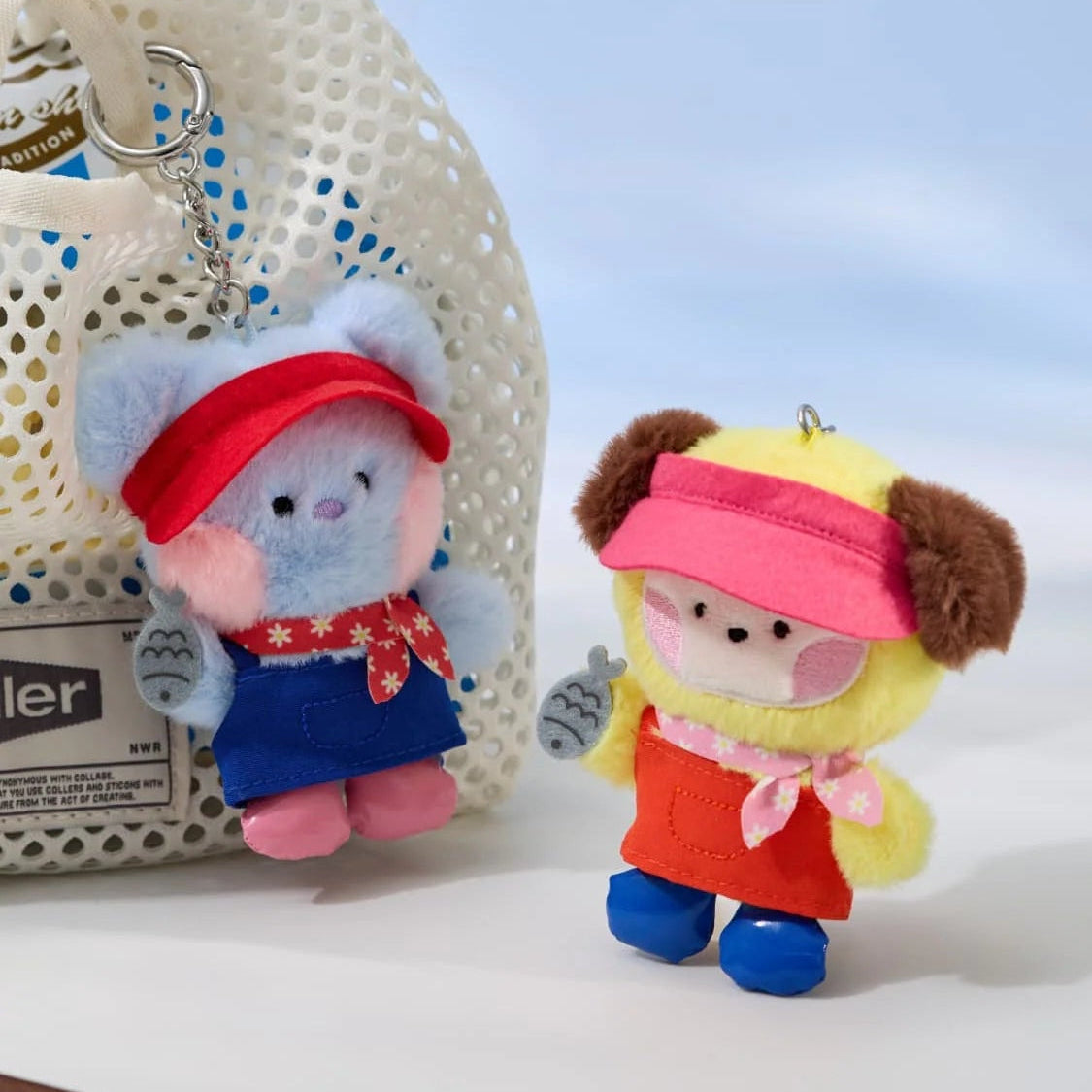 BT21 Busan Jagalchi Market Doll Keyring