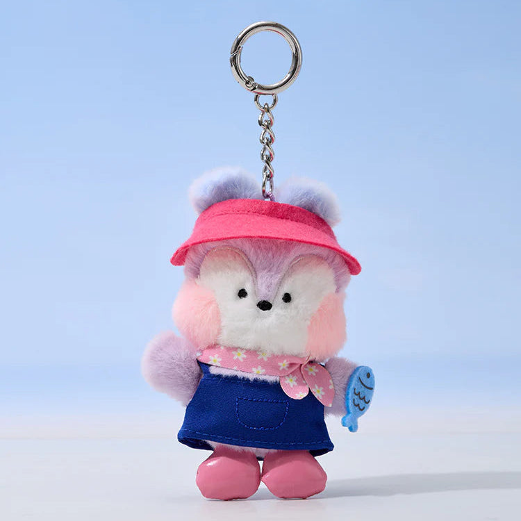 BT21 Busan Jagalchi Market Doll Keyring