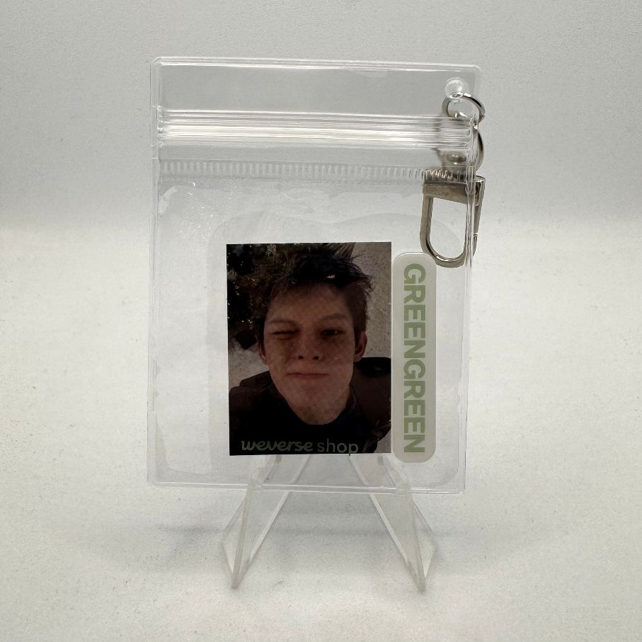 CORTIS 2nd EP GREENGREEN Weverse Transparent Accessory pouch Keyring