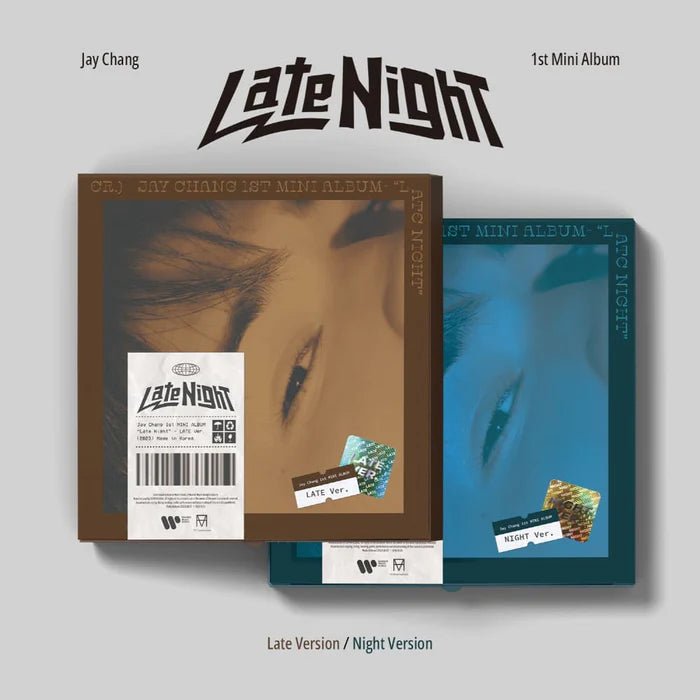 Jay Chang 1st Mini Album Late Night – album (Late (BROWN) / / ) | HobiEgo