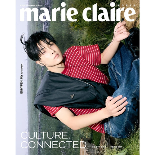 PRE-ORDER marie claire korea 2026 Nov Cover : ENHYPEN