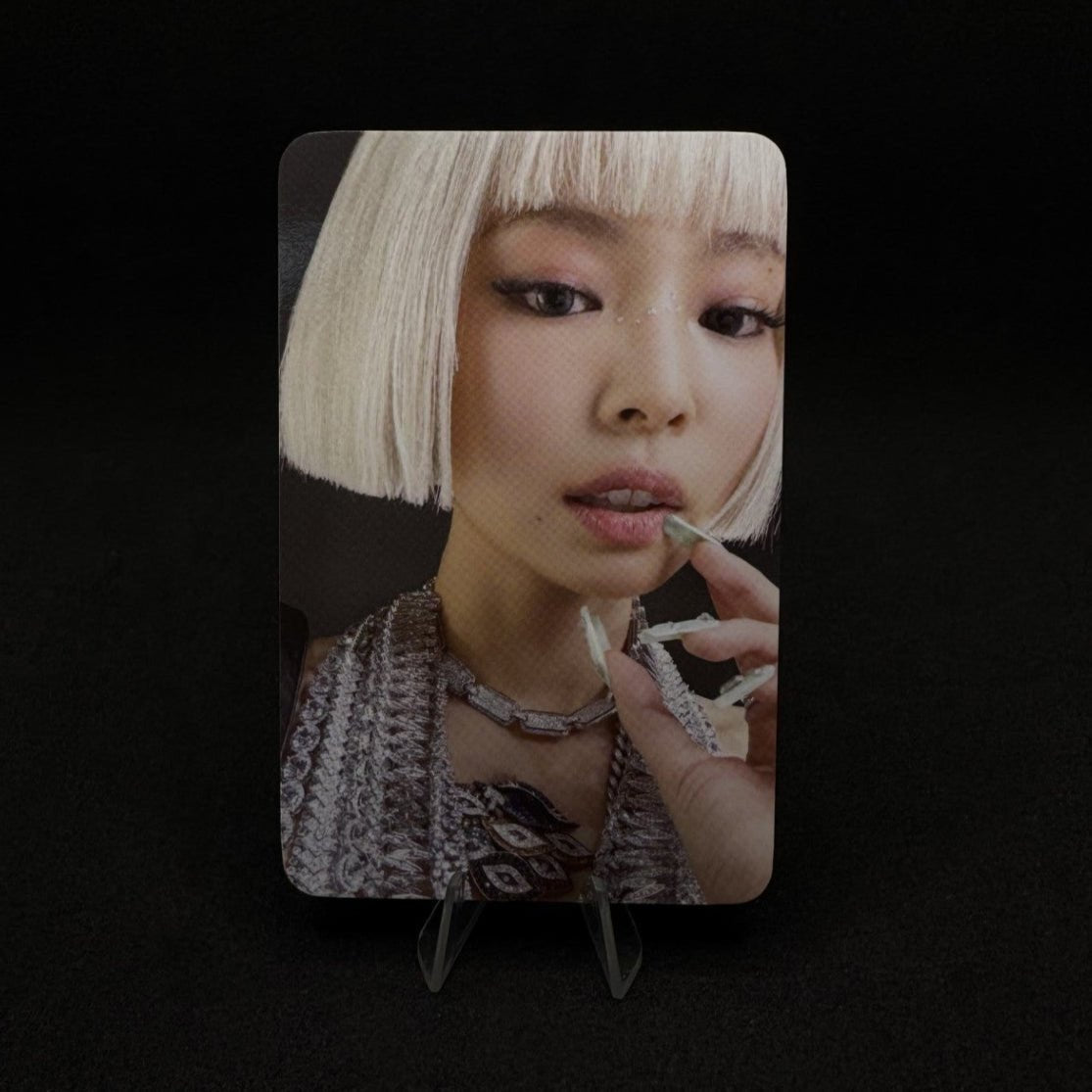 JENNIE 1st Studio Album Ruby WITHMUU Photocards – Photocards (A / / ) | HobiEgo