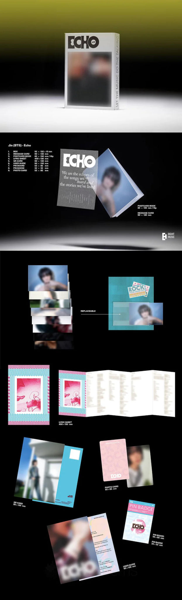 JIN 2nd Mini Album Echo Weverse Album – album ( / / ) | HobiEgo