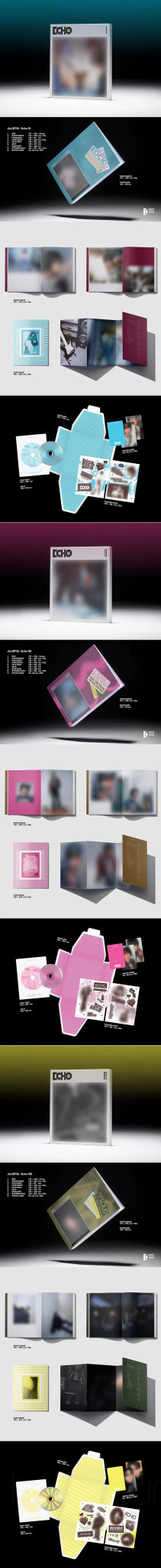 JIN 2nd Mini Album Echo – album (I (BLUE) / / ) | HobiEgo