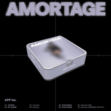 JISOO Mini Album AMORTAGE (APP Version) – album ( / / ) | HobiEgo