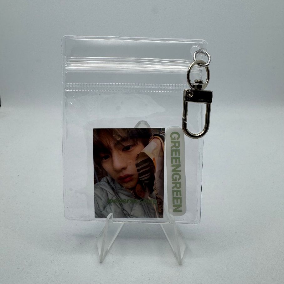 CORTIS 2nd EP GREENGREEN Weverse Transparent Accessory pouch Keyring