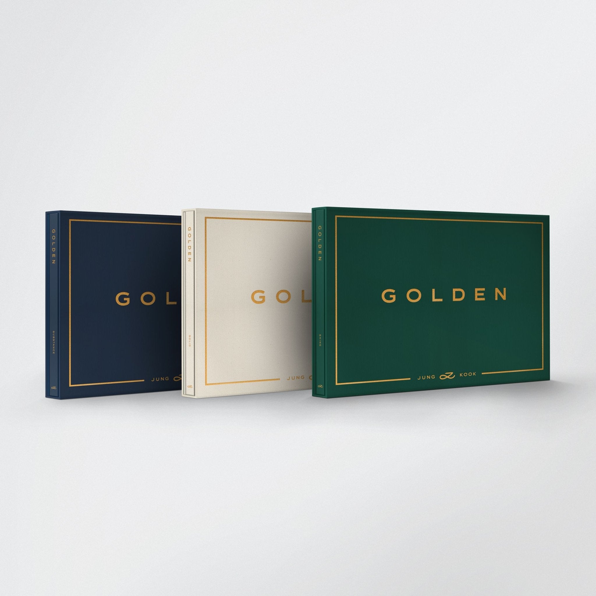 JUNGKOOK 1st Solo Album GOLDEN – album (SHINE (Green) / / ) | HobiEgo