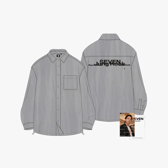 Jungkook (BTS) Official Seven Shirt – Clothing (Medium / / ) | HobiEgo
