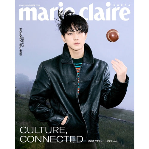 PRE-ORDER marie claire korea 2026 Nov Cover : ENHYPEN