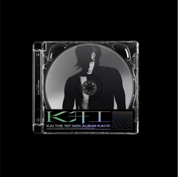 KAI 1st Mini Album - KAI (开) (Jewel Case Version) – album (A (Black) / / ) | HobiEgo