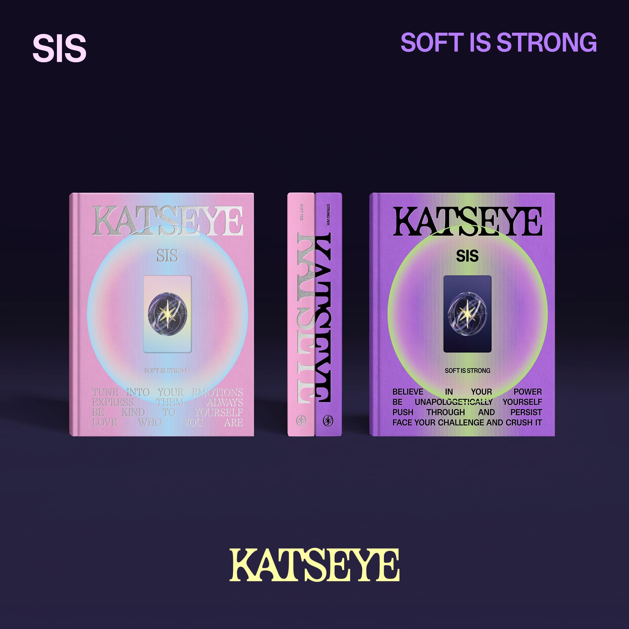 KATSEYE 1st EP SIS (Soft is Strong) – album (Soft (PINK) / / ) | HobiEgo