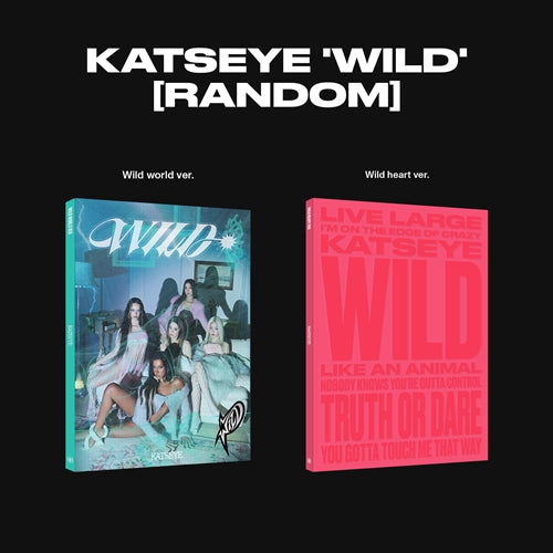 PRE-ORDER KATSEYE 3rd EP Album WILD (Photobook Version)