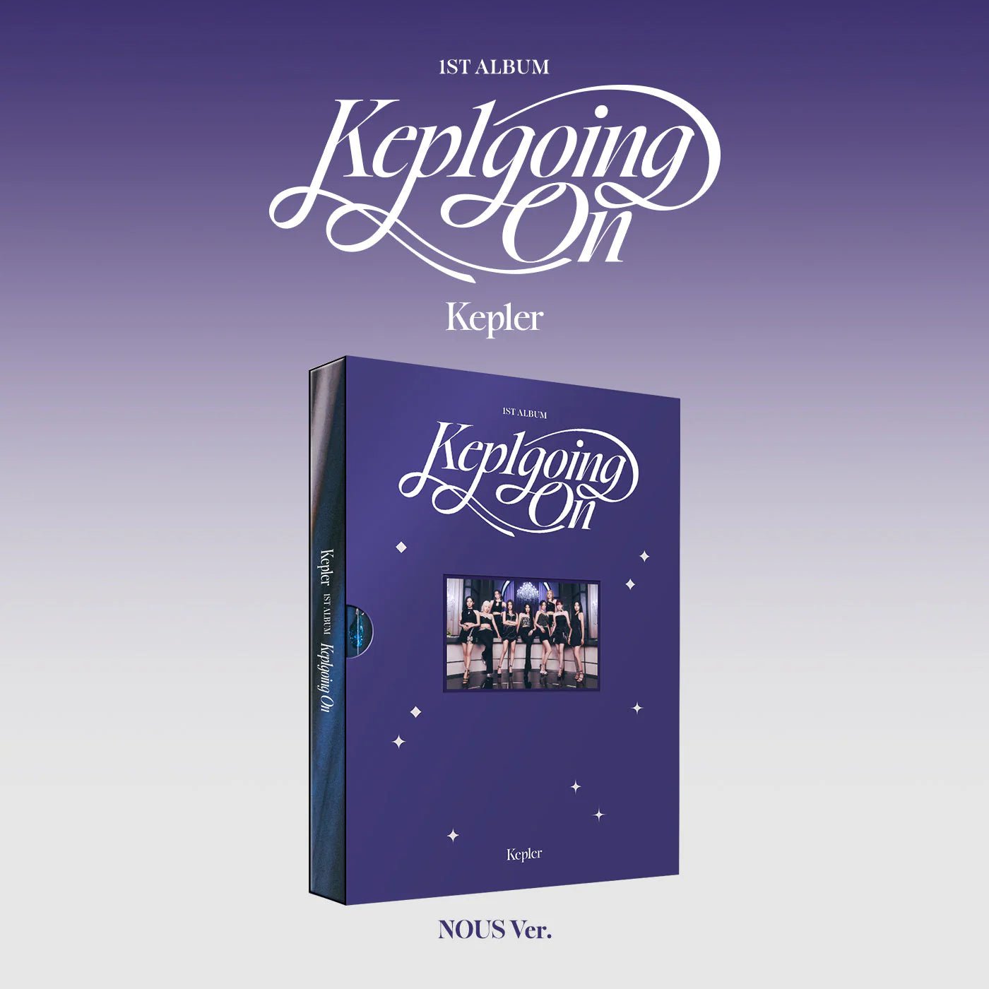 Kep1er 1st Album Kep1going On – album (Nous (PURPLE) / / ) | HobiEgo