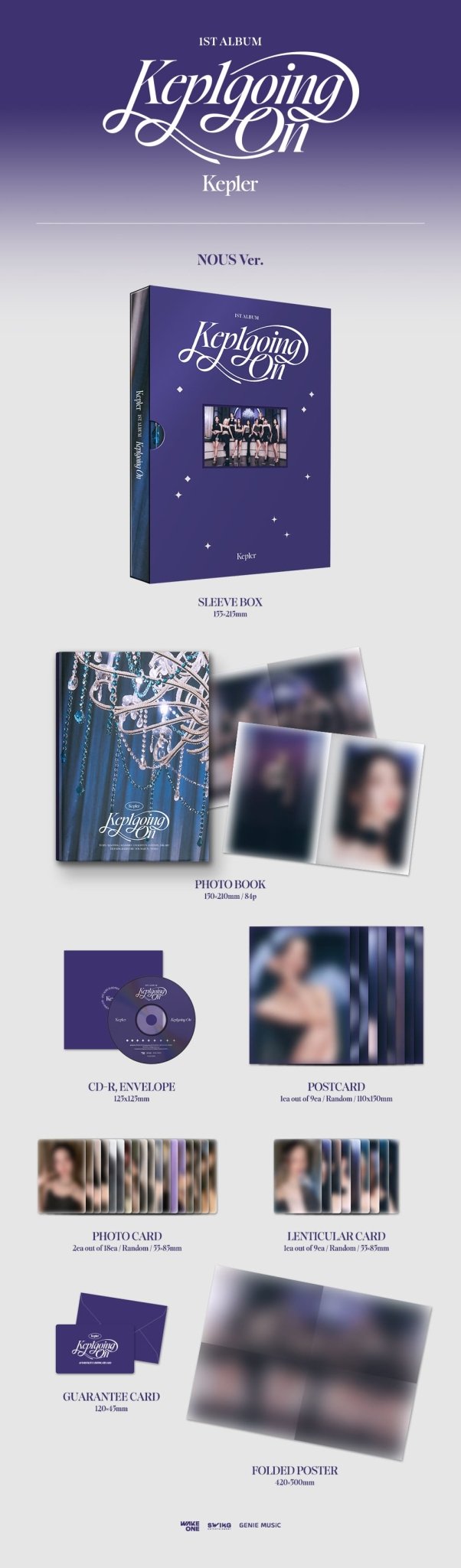 Kep1er 1st Album Kep1going On – album (Scene (LILAC) / / ) | HobiEgo