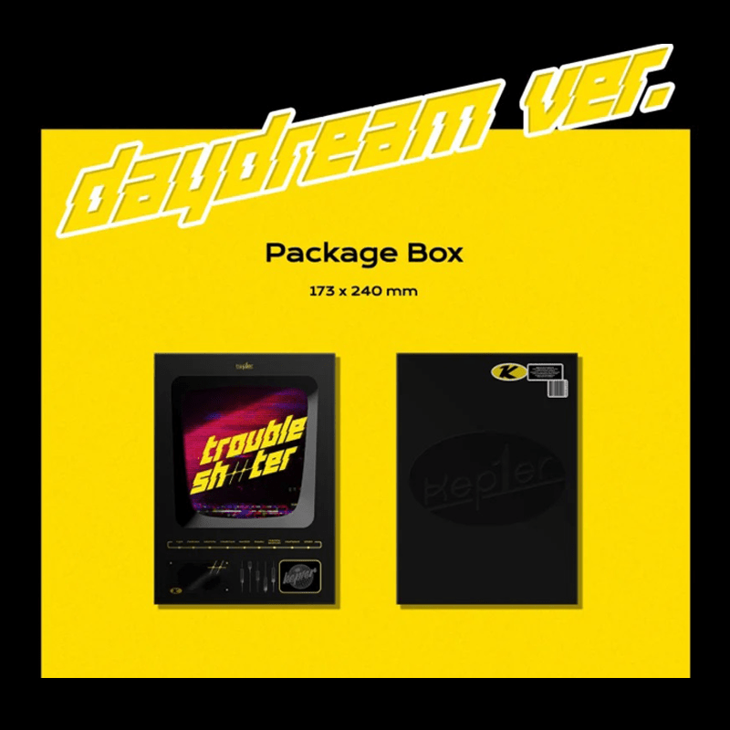 KEP1ER 3rd Mini Album TROUBLESHOOTER – album (Daydream (YELLOW) / / ) | HobiEgo