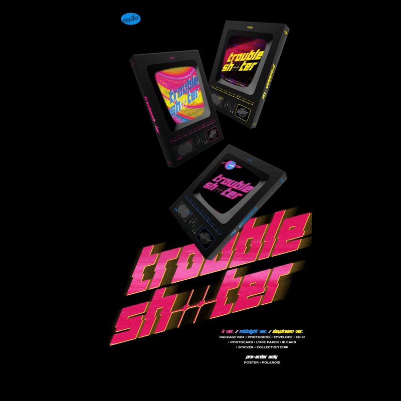 KEP1ER 3rd Mini Album TROUBLESHOOTER – album (Daydream (YELLOW) / / ) | HobiEgo