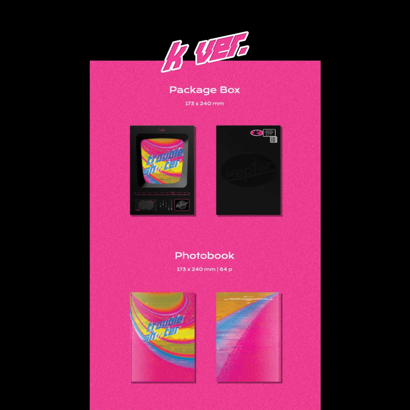 KEP1ER 3rd Mini Album TROUBLESHOOTER – album (Daydream (YELLOW) / / ) | HobiEgo