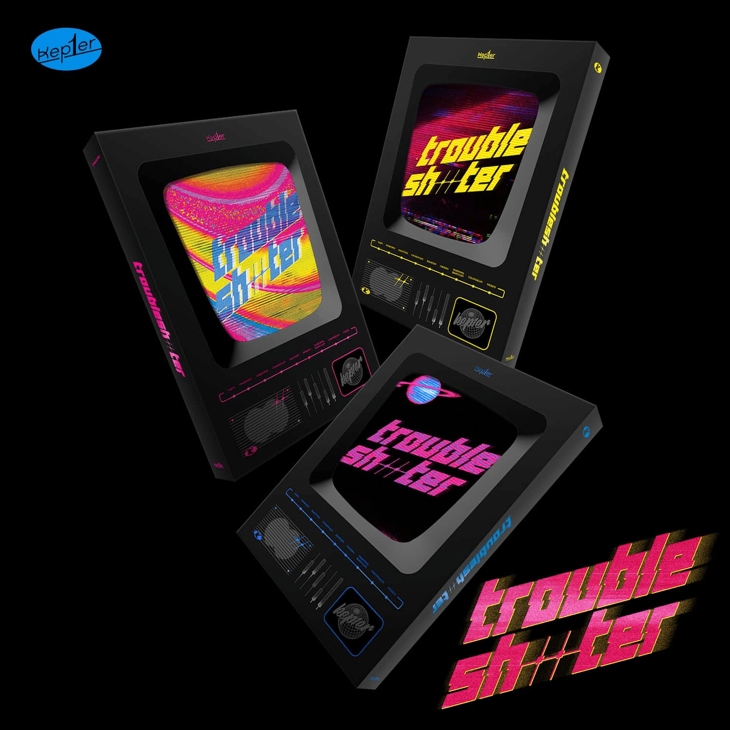 KEP1ER 3rd Mini Album TROUBLESHOOTER – album (K (PINK) / / ) | HobiEgo