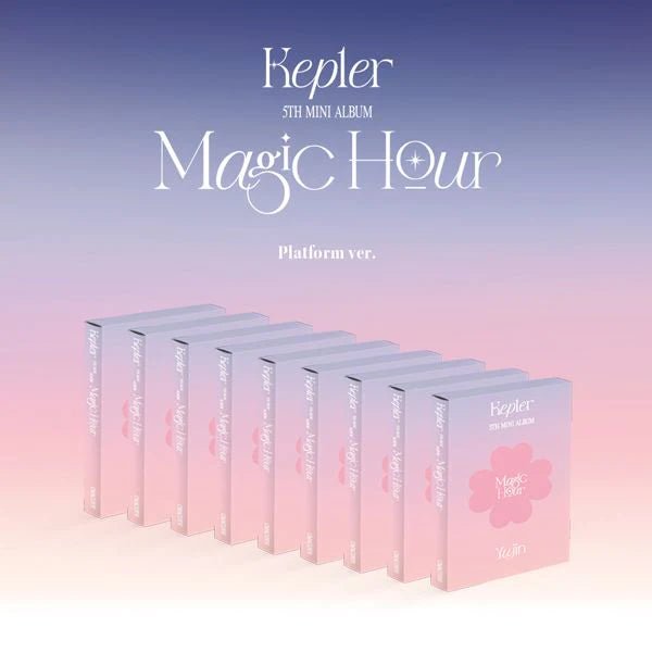 Kep1er 5th Mini Album Magic Hour (Platform Version) – album (Yujin / / ) | HobiEgo