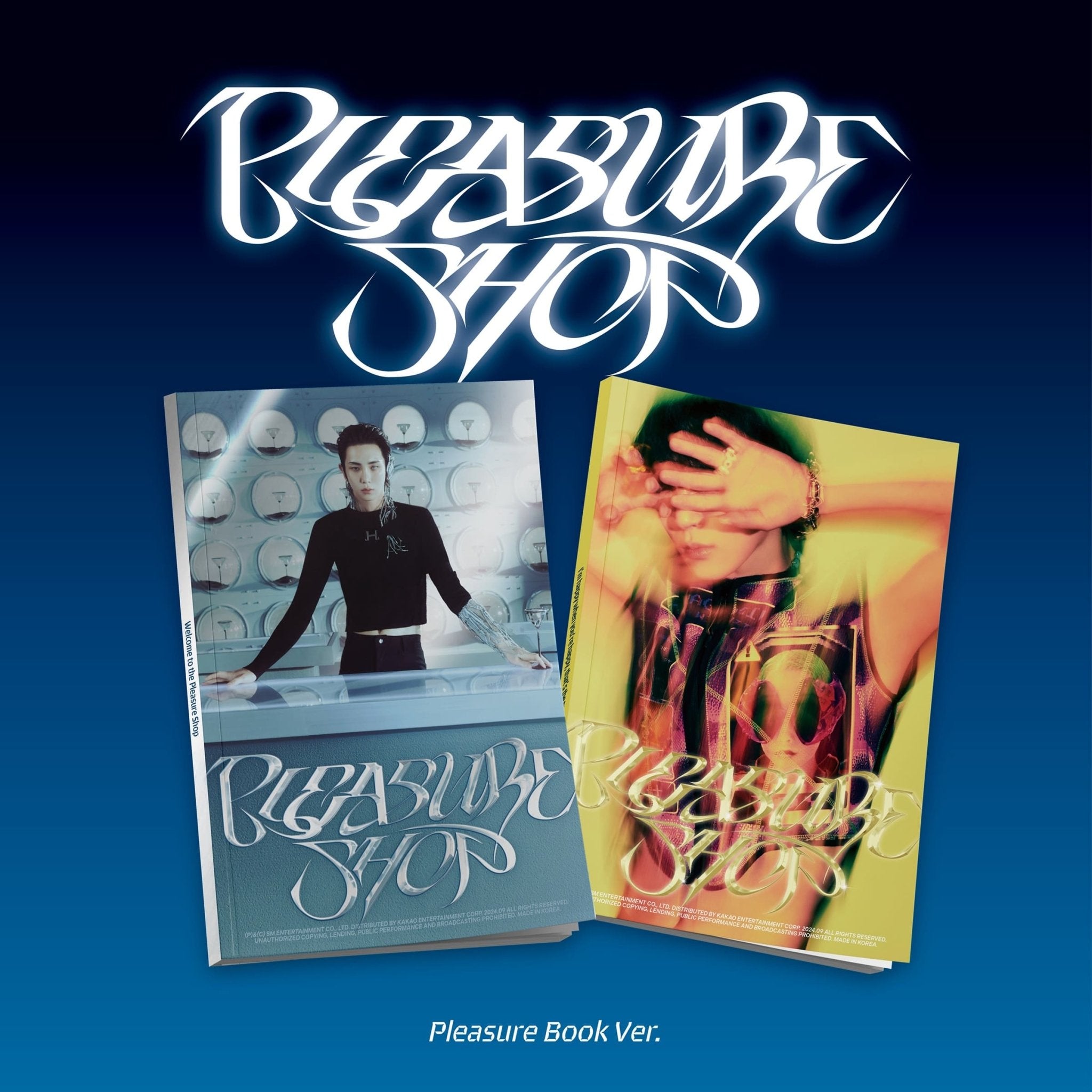 KEY 3rd Mini Album Pleasure Shop (Pleasure Book Version) – album (A (BLUE) / / ) | HobiEgo