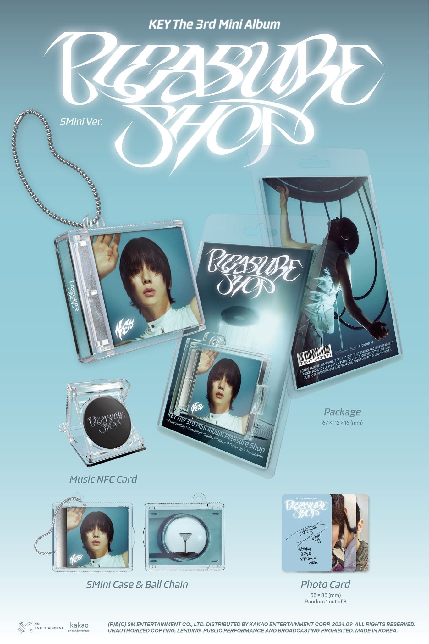 KEY 3rd Mini Album Pleasure Shop (SMini Version) – album ( / / ) | HobiEgo