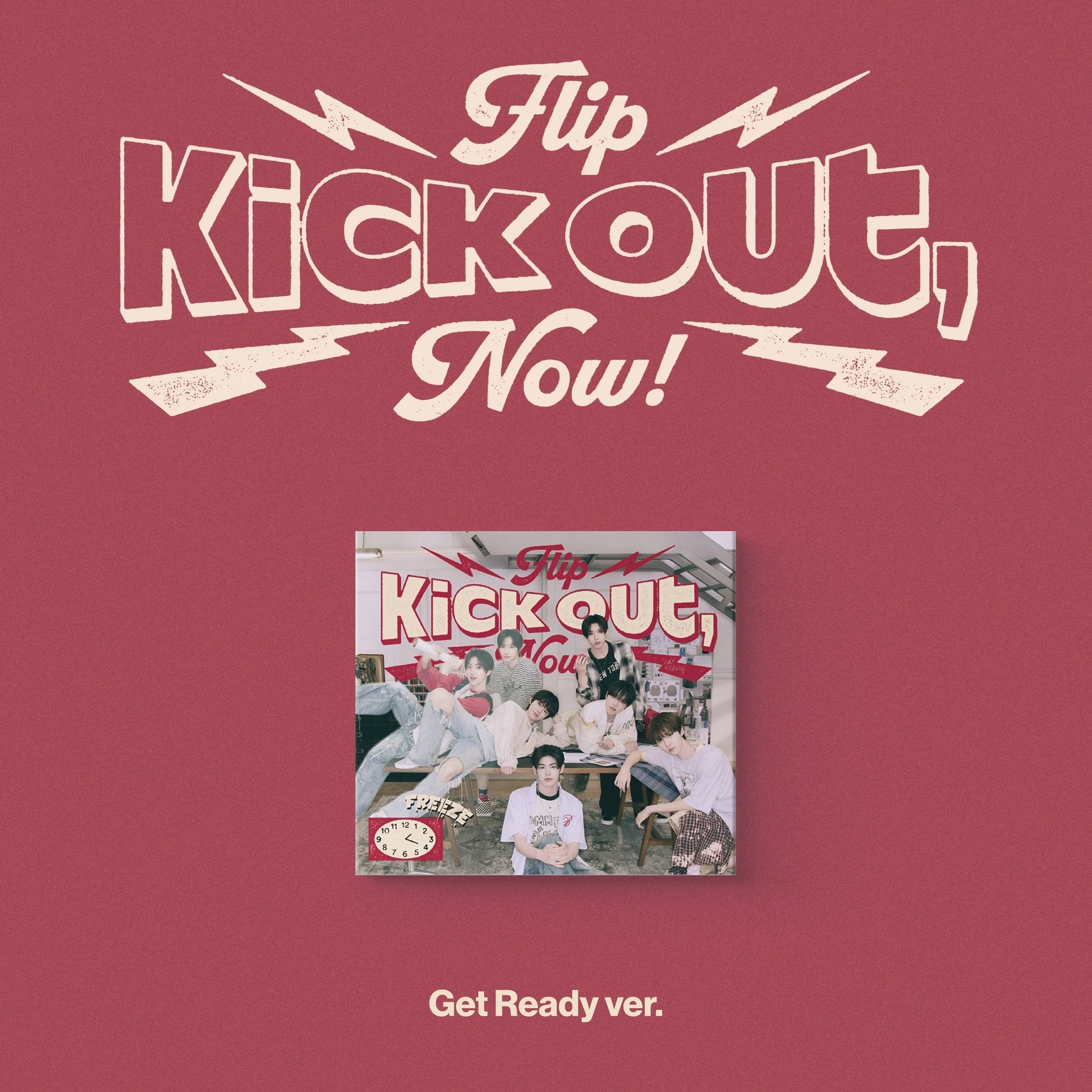 KickFlip 2nd Mini Album Kick Out, Flip Now! (Digipack Version) – album ( / / ) | HobiEgo