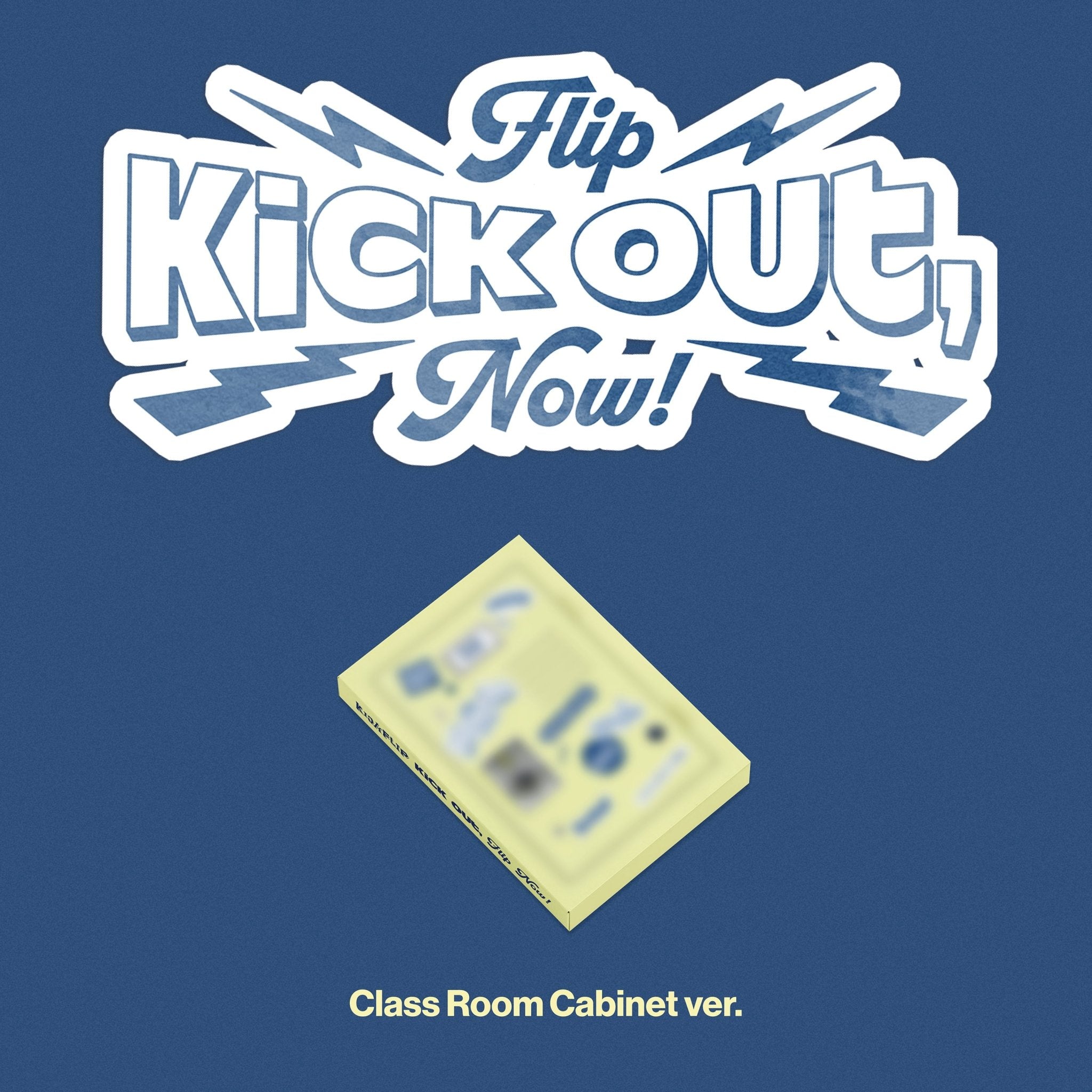 KickFlip 2nd Mini Album Kick Out, Flip Now! Platform Version – album (Class Room Cabinet (YELLOW) / / ) | HobiEgo