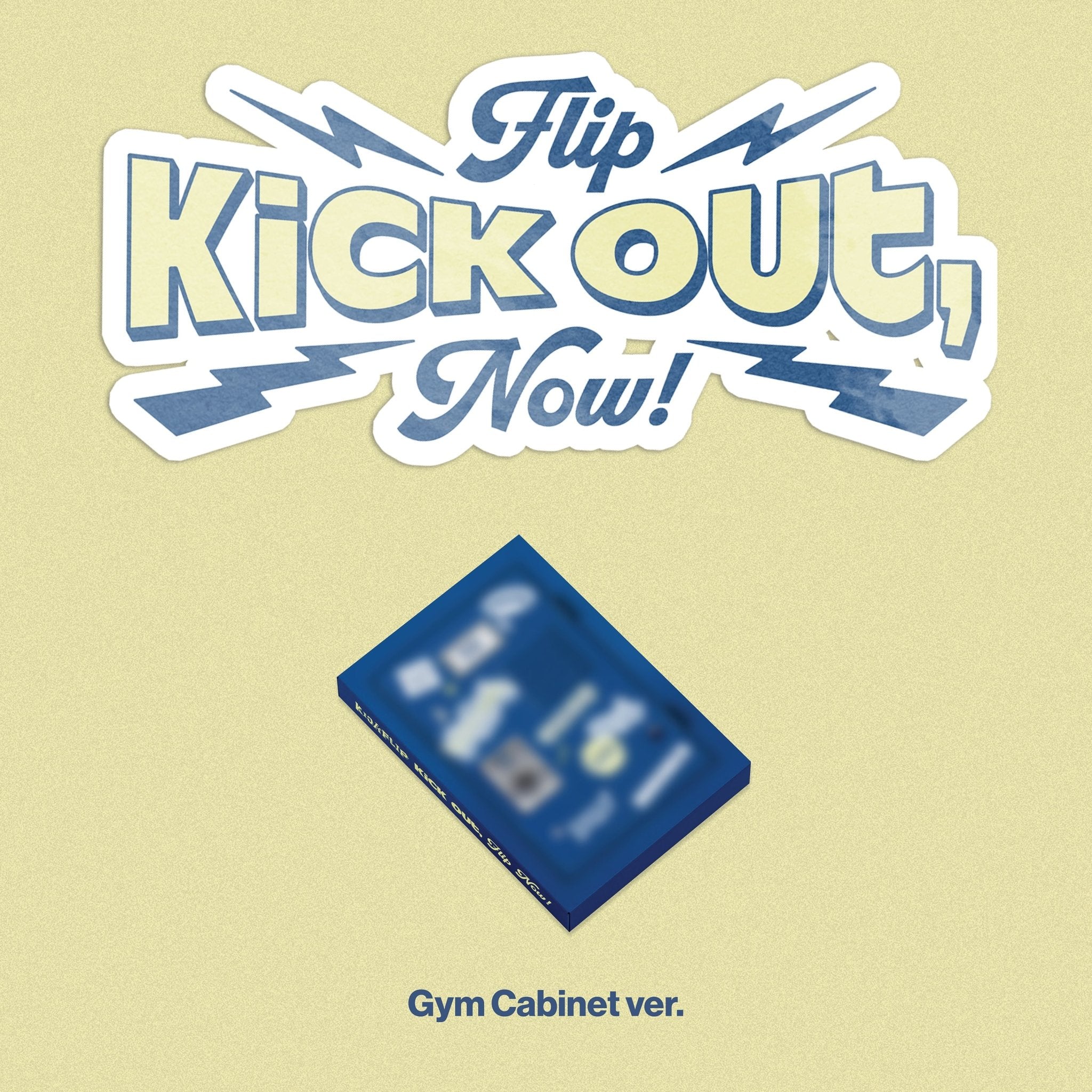 KickFlip 2nd Mini Album Kick Out, Flip Now! Platform Version – album (Gym Cabinet (BLUE) / / ) | HobiEgo