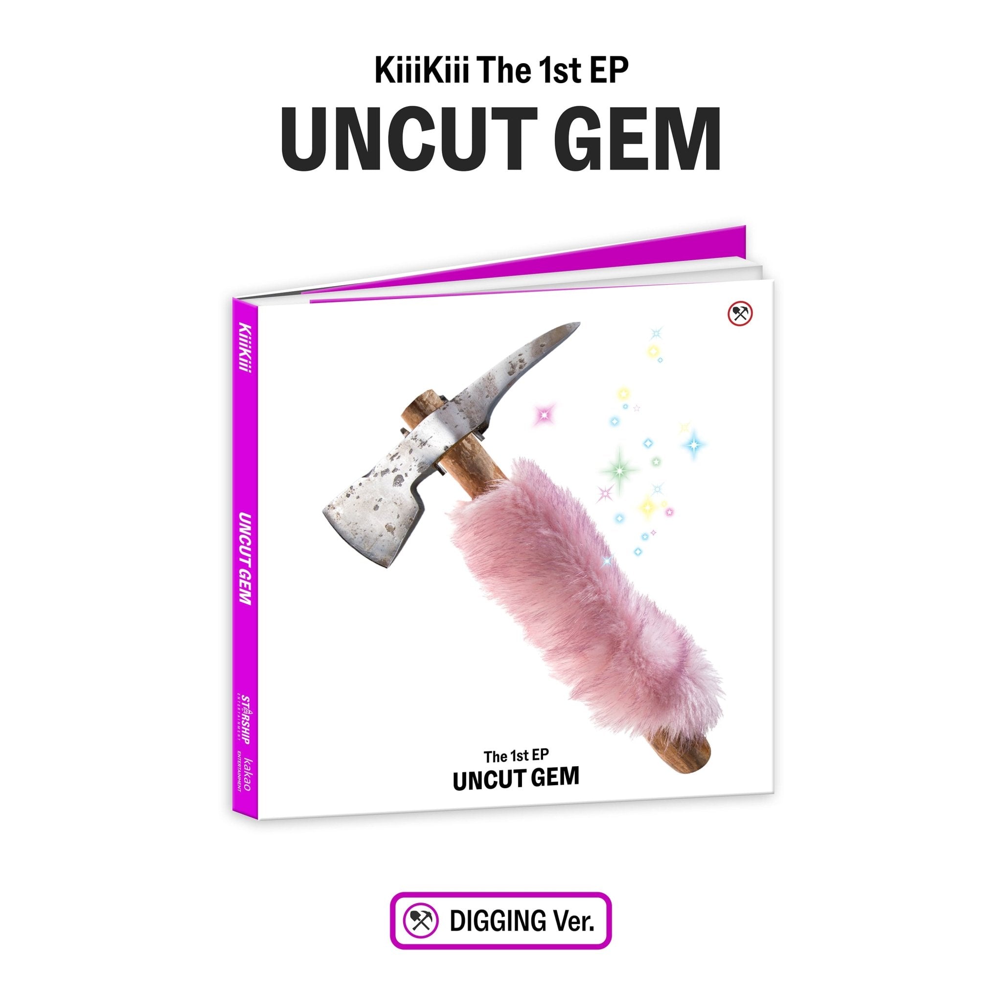 KiiiKiii 1st EP Album UNCUT GEM (Digging Version) – album ( / / ) | HobiEgo
