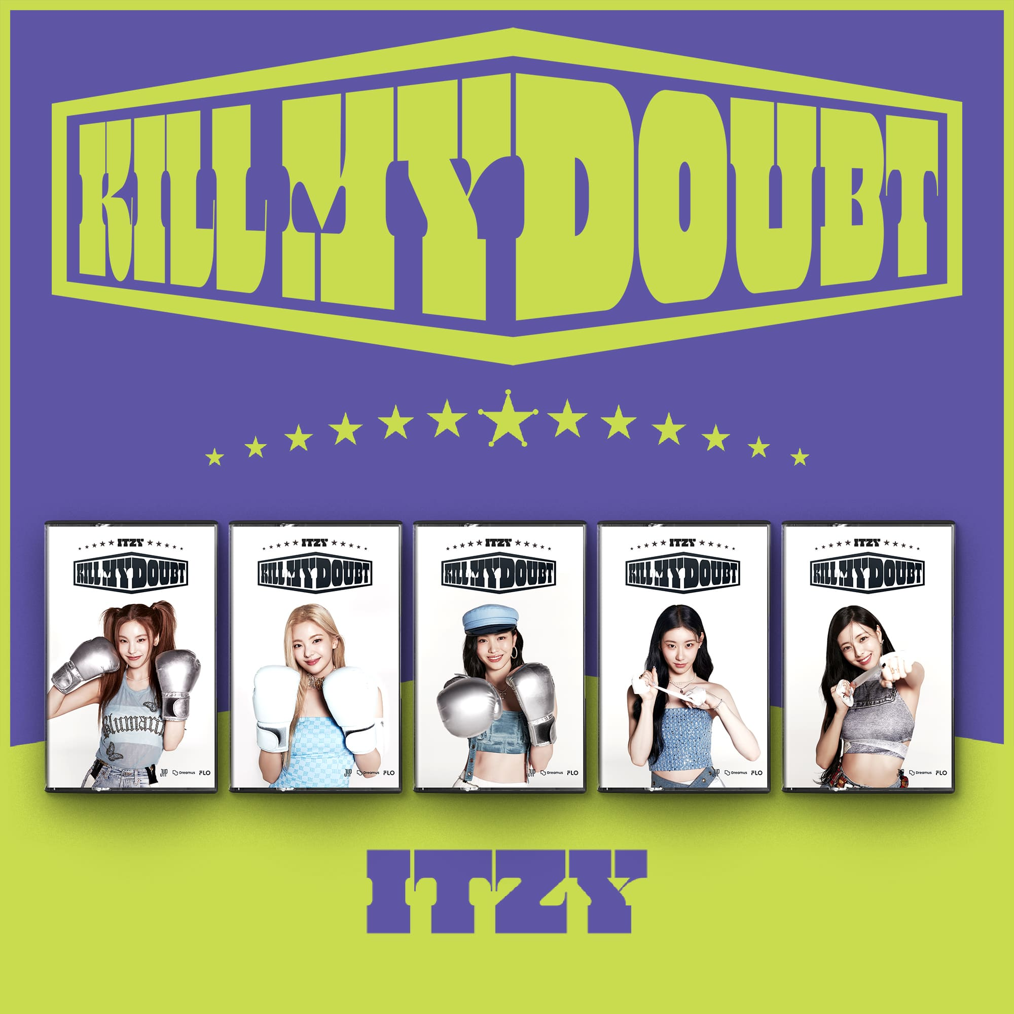 ITZY 7th Mini Album KILL MY DOUBT (CASSETTE Version)